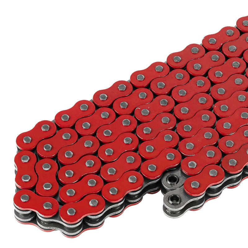 Caltric O-Ring Drive Chain Compatible with Honda Crf150F Crf-150F Crf230F Crf-230F Cmx250C Cmx-250C Xr650L Xr-650L 2013 Red - Image 3